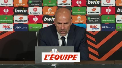 Bosz : «On doit faire une fin de saison extraordinaire» - Foot - C3 - OL
