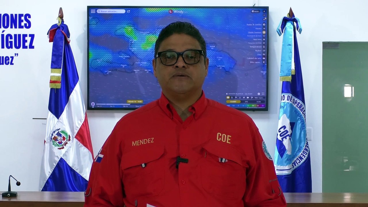 COE pone en alerta verde 7 provincias