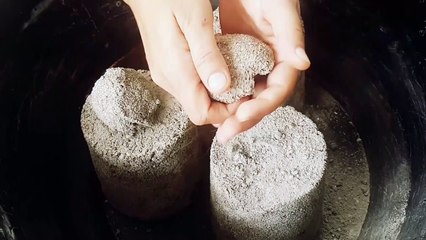 Concrete Sand Cement Dry Water Crumble Satisfying Cr: SR ASMR❤