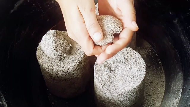 Concrete Sand Cement Dry Water Crumble Satisfying Cr: SR ASMR❤