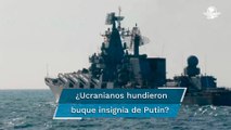 Se hunde el buque de guerra insignia de la flota rusa, anuncia ministerio de Defensa