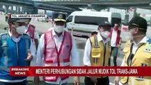 Tinjau Arus Mudik Jelang Lebaran, Menhub dan Kakorlantas Polri Sidak Gerbang Tol Cikarang Utama 3