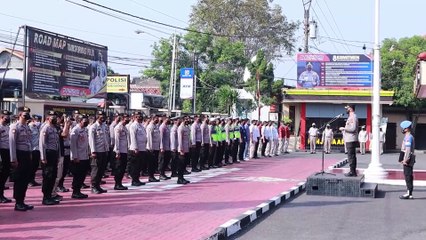 Jelang Perayaan Paskah, Polres Sukoharjo Gelar Apel Siaga Pengamanan dan Siapkan Tim Jihandak