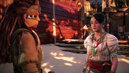 Horizon Forbidden West - Faro's Tomb: Go To Thebe's Digsite: Talk to Alva, Bohai and CEO Cutscene PS5 Gameplay