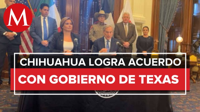 Maru Campos y Greg Abbott acuerdan suspender inspecciones en frontera con Texas