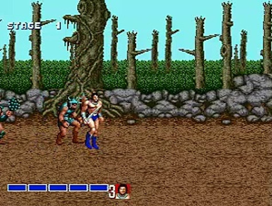 Golden Axe online multiplayer - megadrive