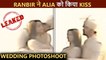 The Most Beautifull KISS: Ranbir Kapoor Alia Bhatt's Wedding Photoshoot