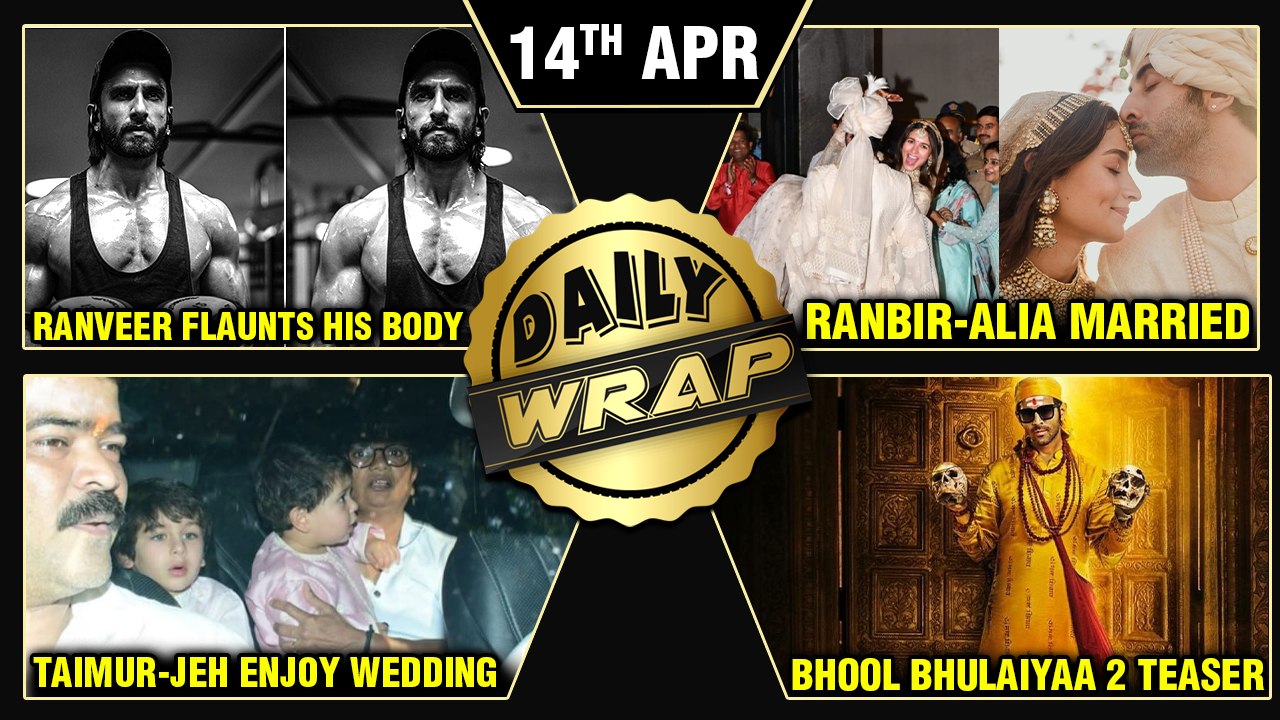 Ranbir Lifts Alia In Arms, Ranveer Flaunts His Body, Kareena Poses With Jeh | Top 10 News