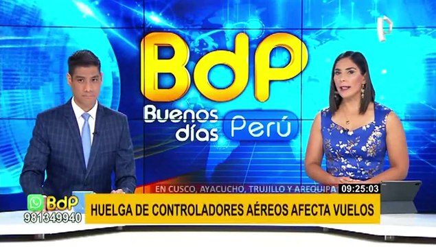Paro de controladores aéreos: cancelan vuelos a cientos de pasajeros