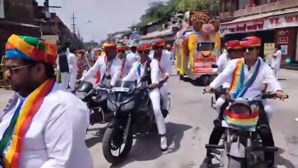 त्रिशलानंदन महावीर के जयकारों से गूंजी सूर्यनगरी ,देखें वीडियो