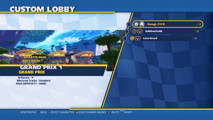 [3] GRAND PRIX PANDEMONIUM  • TEAM SONIC RACING
