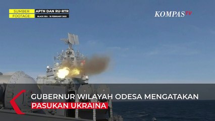 Penampakan Kapal Perang Rusia Moskva Sebelum Dirudal Ukraina