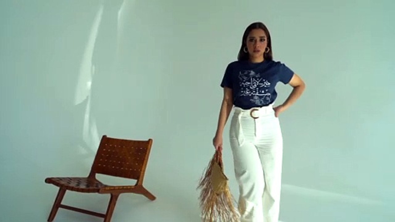 قمصان عصرية تزيّنها جمل مقتبسة من أغاني #بلقيس  مجموعة #شي_ان لرمضان 2022