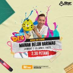 KELAS DIY - Mainan Belon Harimau