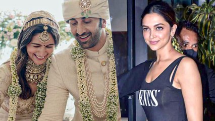 Download Video: Deepika Padukone Comments On Ranbir Kapoor’s Wedding With Alia Bhatt