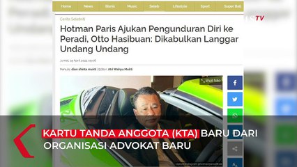 Terkuak! Hotman Paris Keluar dari Peradi Gabung Advokat Lain
