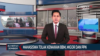 Aksi Mahasiswa HMI Tolak Kenaikan Harga BBM, Migor dan PPN