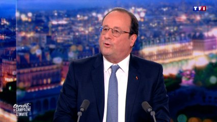 Présidentielle : «J’appelle les Français à voter pour Emmanuel Macron», déclare François Hollande