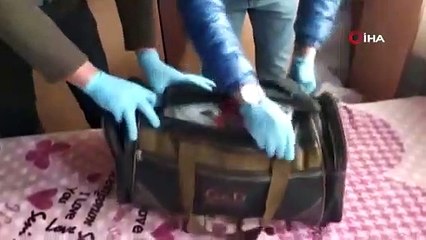 Evinde 4.5 kilo esrar çıktı “içiciyim” dedi