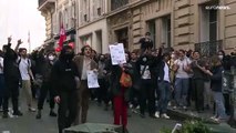 Беспорядки в Латинском квартале: в Сорбонне протестуют против второго тура Макрон-Ле Пен