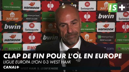 La réaction de Peter Bosz après OL / West Ham