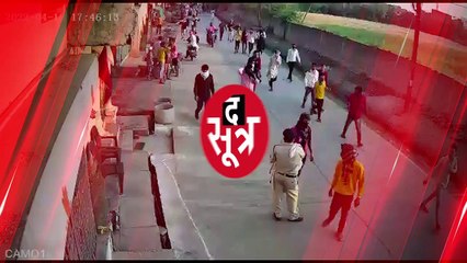 खरगोन हिंसा का CCTV फुटेज आया सामने, मंदिर और घरों पर टूट पड़े थे उपद्रवी