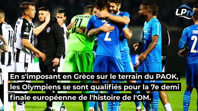 PAOK 0-1 OM : les Olympiens fêtent la qualification dans le bus !