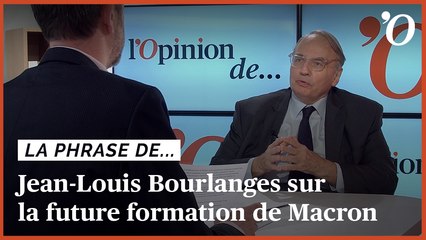 Jean-Louis Bourlanges: «La future grande formation de Macron doit préserver toutes les sensibilités»