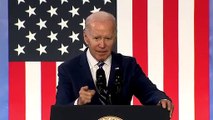 Dünya bu görüntüleri konuşuyor! Joe Biden boşlukla tokalaştı