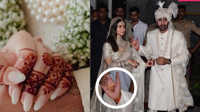 Ranbir Kapoor की Mehendi पर Alia Bhatt Name Viral, अब दिल में सिर्फ आलिया.. | Boldsky