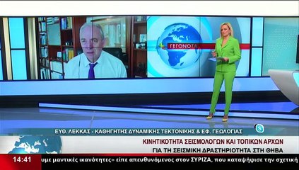 Ο Καθηγητής δυναμικής τεκτονικής και εφαρμοσμένης γεωλογίας, Ε. Λέκκας, στο δελτίο του STAR