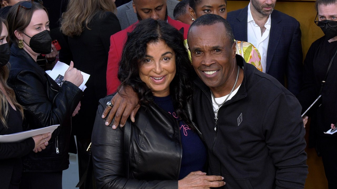 Sugar Ray Leonard and Bernadette Robi “They Call Me Magic” Red Carpet Premiere