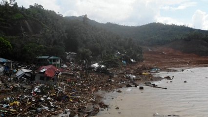 At least confirmed 148 dead after tropical storm Megi hits the central Philippines