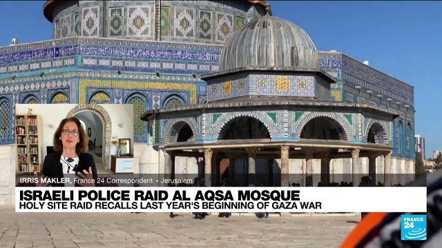 Clashes erupt at Jerusalem's Al-Aqsa mosque, more than 100 people injured