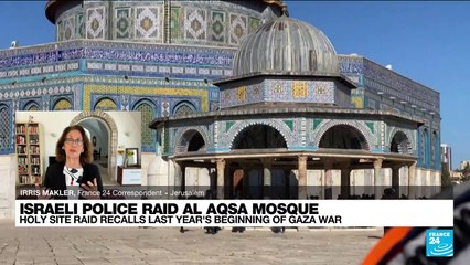 Clashes erupt at Jerusalem's Al-Aqsa mosque, more than 100 people injured