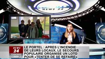 Le Portel- La sécurité de masse organise une loterie «tentant de récupérer» après l'incendie de leur