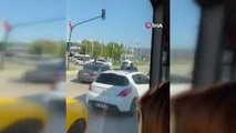 Bursa'da yumruk yumruğa yol verme kavgası