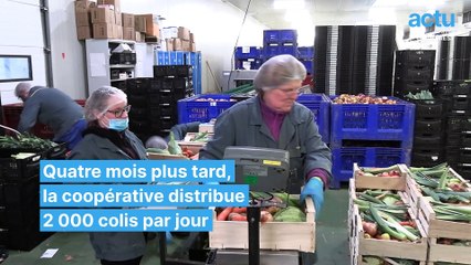 Il propose des paniers anti-gaspi à 5 € et ça cartonne