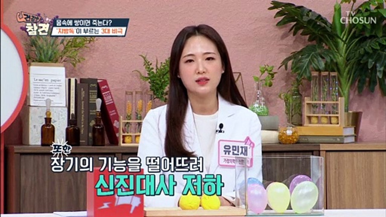 늘어나는 뱃살 중년 비만의 원인은 몸에 쌓인 독?! TV CHOSUN 20220415 방송