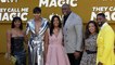 Magic Johnson with his Family “They Call Me Magic” Red Carpet Premiere