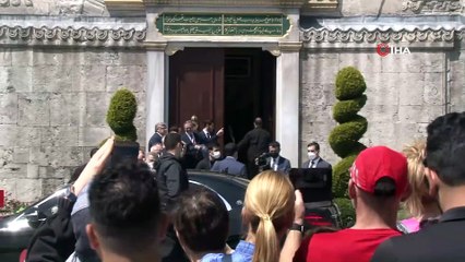 Cumhurbaşkanı Erdoğan cuma namazını Ayasofya-i Kebir Camii Şerifi’nde kıldı