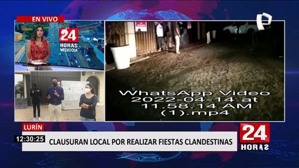 Vecinos exigen cierre de local que realiza eventos ilegales: "han orinado en la puerta de mi casa"