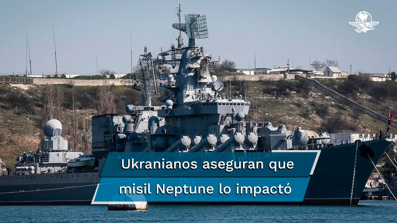 Así era "Moskva", el buque insignia de la Armada rusa que se hundió en el Mar Negro
