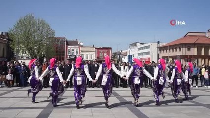 Edirne'de 46. Turizm Haftası renkli görüntülerle başladı
