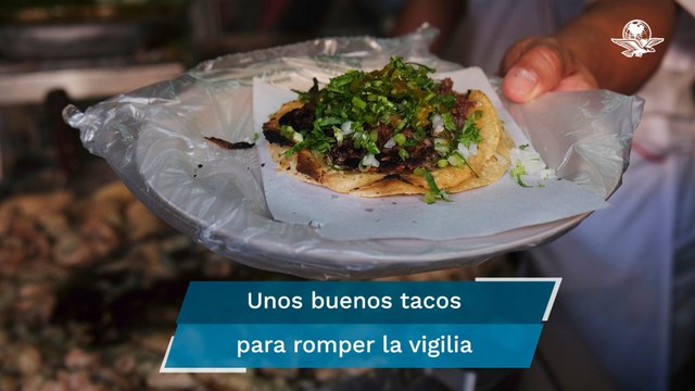 Si lo tuyo no es la vigilia, seguro estos tacos de tripa te parecerán una muy buena opción