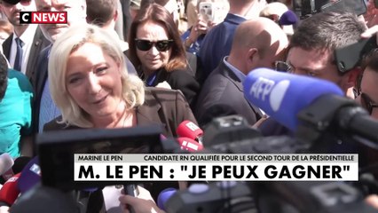 Marine Le Pen : «Je peux gagner»
