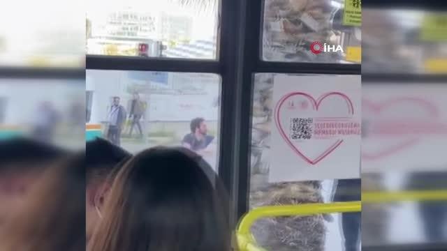 Otobüs şoförü ile taksicinin kavgasını ayırmak isteyen genç böyle bıçaklandı