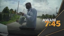 Jenayah | Lelaki Myanmar lompat arah cermin kereta ditahan