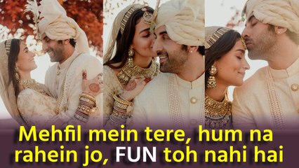 Condom brands congratulatory message to Ranbir and Alia will leave in splits