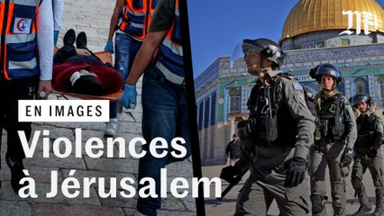 « Ils frappaient tout le monde, même les secouristes » : violents affrontements sur l’esplanade des Mosquées